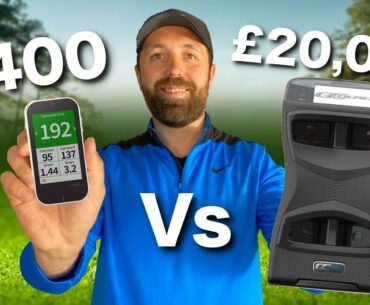 £400 Vs £20,000  GOLF LAUNCH MONITORS