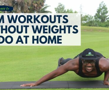 UPPER BODY WORKOUT AT HOME NO EQUIPMENT (Intense At Home Upper Body Workout) | Fequiere Fitness TV