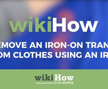 How to Remove an Iron on Transfer from Clothes Using an Iron