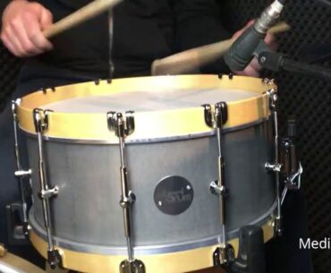 Steeldrum 14x6,5 Iron wood hoops - Test