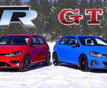 2019 Volkswagen Golf GTI vs Golf R // Do You Need AWD?