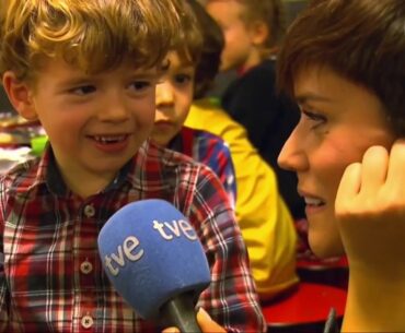 📺 Las #CampanadasTrinity de Trinity College S.S. Reyes en el programa #EspañaDirecto de #TVE 🔔👦👧🎉