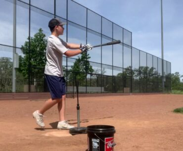 Hitting Off Tee 4/25