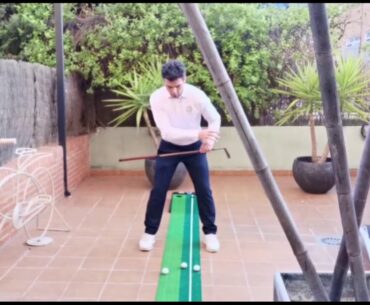 Postura correcta en el putt