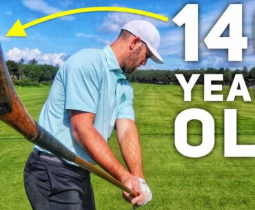 Long Drive Challenge with Hickory Drivers