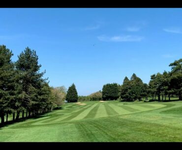 Goring & Streatley Golf Course Time Warp Video.  April 2020