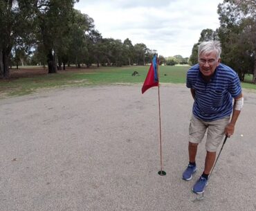 Golf With Dad at Country Club (April 2020)