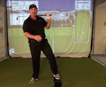 How to hit an uphill lie in golf
