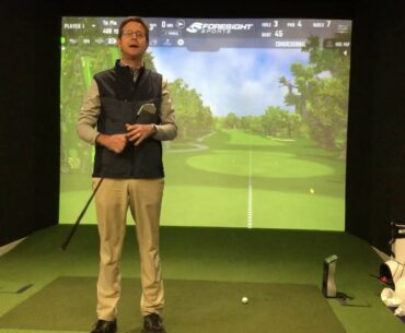 Easy Way to Hit Lower Iron Shots (in the Wind)