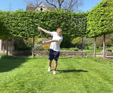 GOLF FITNESS TAKEAWAY REVERSE LUNGE