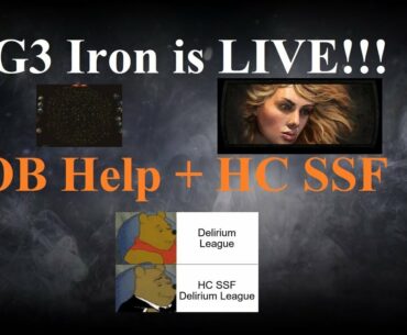 G3 Iron helps you with your POB and gives HC SSF a try!