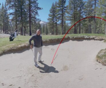 Open Stance Bunker Shot