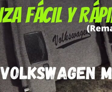 PARA ESTA CUARENTENA TAPIZA FACIL Y RAPIDO LAS BOCINAS Y TAPAS DE TU GOLF MK2 / JETTA MK2 (REMAKE)