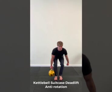 Kettlebell Suitcase Deadlift