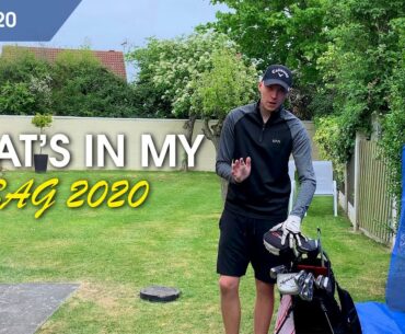 NEW WHAT'S IN MY GOLF BAG 2020 - PRE (LOCK DOWN)!!