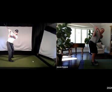 Watch a LIVE ONLINE GOLF LESSON w/ RotarySwing!