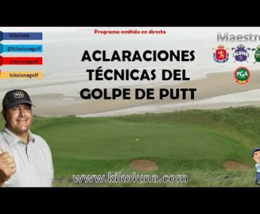 Comprende el golpe de putt.#yomequedoencasa
