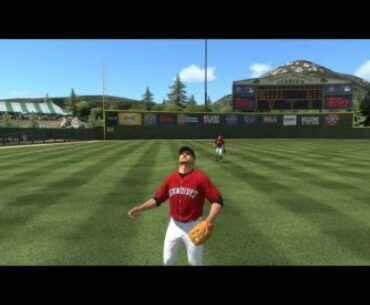 "That's because you're supposed to catch the ball with your glove, not your face..."