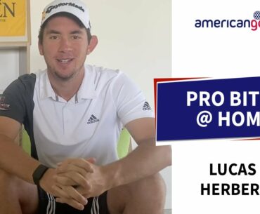 PLAYING WITH TIGER'S IRONS! -  PRO BITES WITH LUCAS HERBERT | American Golf