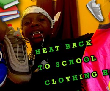 $1,000 BACK TO SCHOOL📚 CLOTHING👕 / SHOE HAUL👟 (LACOSTE, FOREIGN, AMERICAN FIGHTER💶🤑
