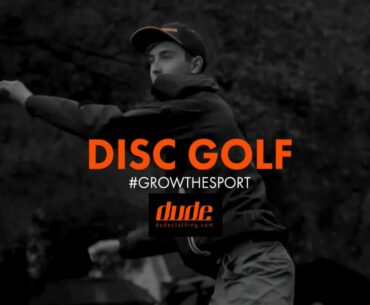 Dude Clothing Brand Ambassador Eagle McMahon | Disc Golf Clothing