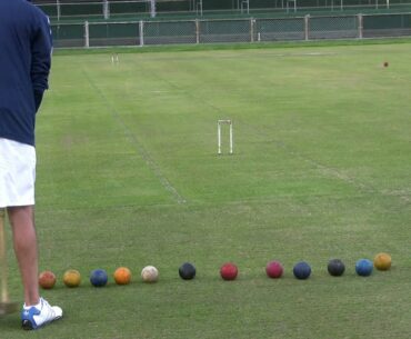 golf croquet practice