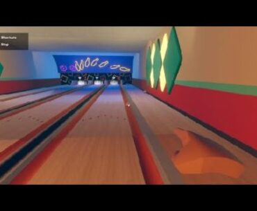Rec Room Bowling - i hit a three with a Bowling ball