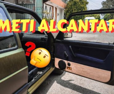 COMO TAPIZAR LAS TAPAS DE LAS PUERTAS ¡QUEDARON ASOMBROSAS! | PROYECTO GOLF MK2