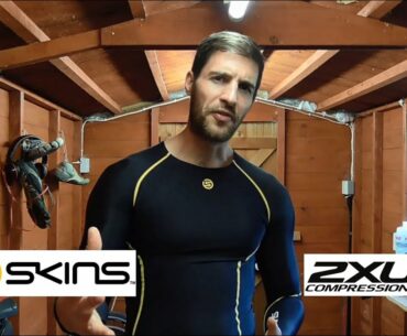 Skins compression vs 2XU compression gear review - best workout clothes