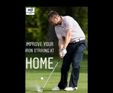 Improve your iron striking at home - Check your strike pattern