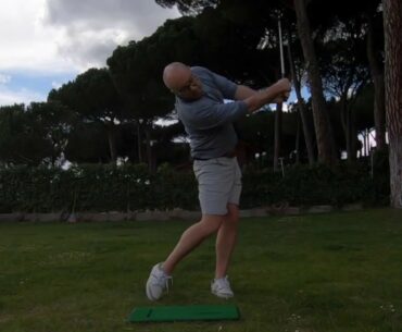 Day 6 - Lockdown golf swing project - No more flip - 26.04
