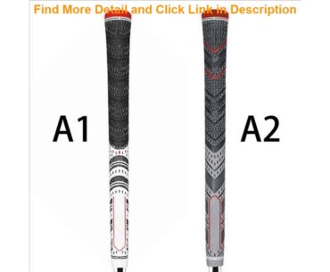 Slide Multi Compound Golf Grips Standard Size All Weather Rubber Golf Club Grips for Clubs Wedges D