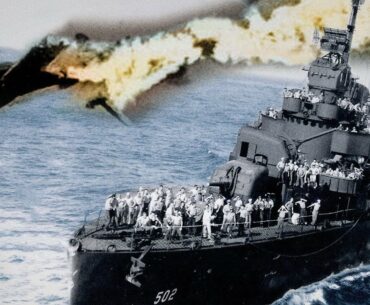 Sinking a Battleship and Dodging Kamikaze Attack in WW2 | Leyte Gulf