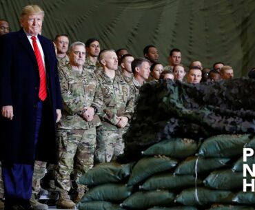 WATCH: Trump makes surprise Thanksgiving visit to Afghanistan