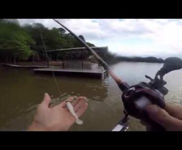Post spawn bass fishing West Point lake