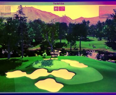 DRAWS AND FADES IN A GOLF SIMULATOR