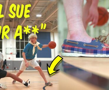 Playing Basketball in Boat Shoes! (Hoopin' in Sperrys)
