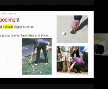 2020 Webinar Series: Rules of Golf: Rules 15 and 16