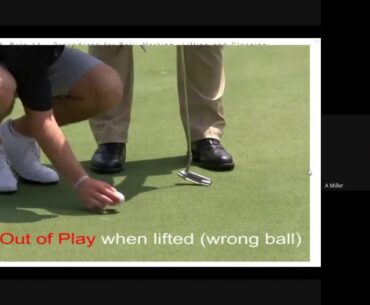 2020 Webinar Series: Rules of Golf: Rule 14