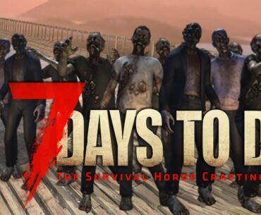 Quit Destroying Our Boats! - 7 Days to Die (Part 3) | Live Gameplay