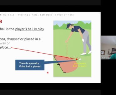 2020 Webinar Series: Rules of Golf: Rules 6 and 7