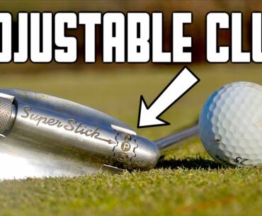 Playing Golf With an Adjustable Club (Every Club in 1) | GM GOLF