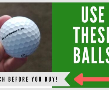 ✅ 5 BEST GOLF BALLS FOR BEGINNERS & High Handicappers