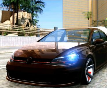 VW Golf 7 Stance - GTA MOD _REVIEW