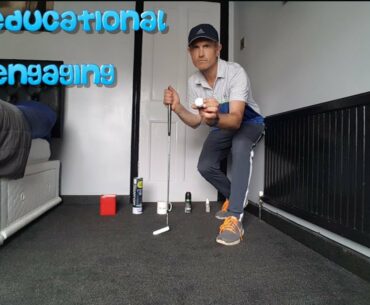 Improve your "Golf Putting" whilst in Lock down Stay safe, Stay home Stay positive.