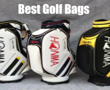 Best New Cooyute Golf bag PU Golf clubs bag HONMA Golf Cart bag Review