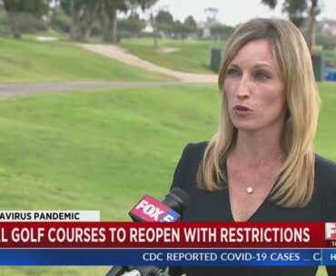 Local Golf Courses Can Reopen Friday