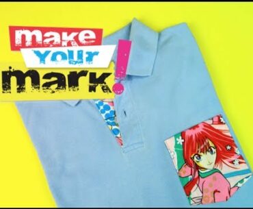 How to Add Style to your Old Polo Shirts (Re-Fashion DIY Tutorial)