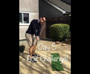 Day 5 Golf Challenge - Full Swing