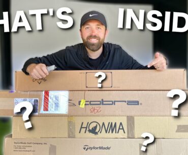 I test golf clubs I've never unboxed....BIG SHOCK!